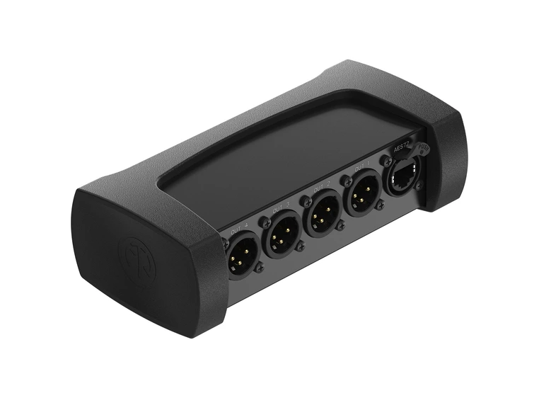 Neutrik 4 kanaler analog stagebox Mic/line/AES3/DMX 