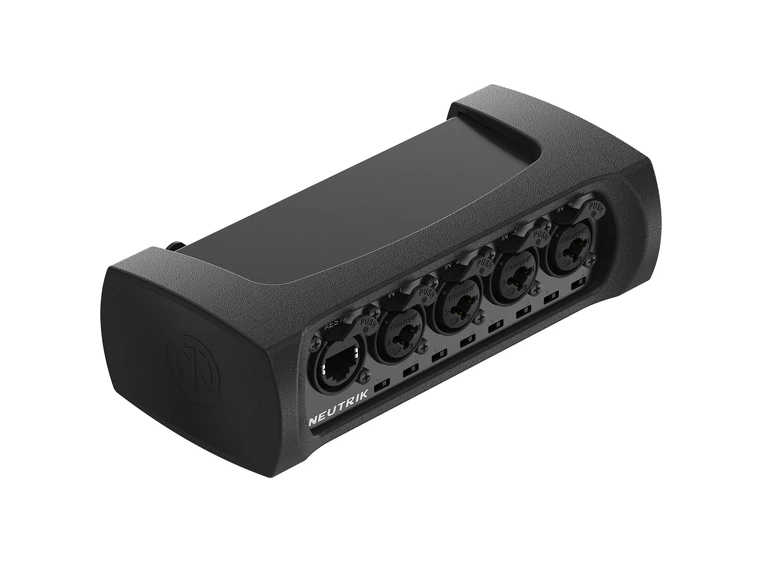 Neutrik 4 kanaler analog stagebox Mic/line/AES3/DMX 