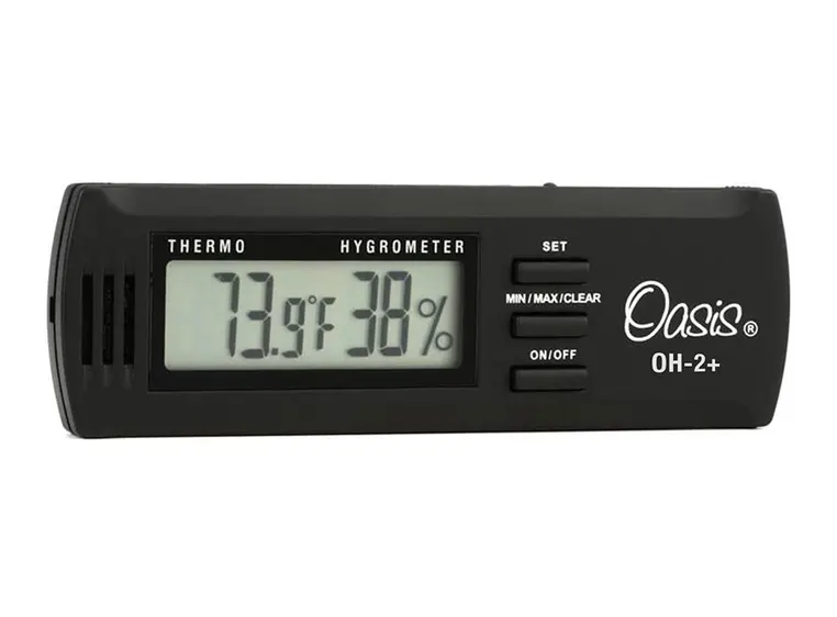 Oasis OH-2+ Digital hygrometer with case clip 