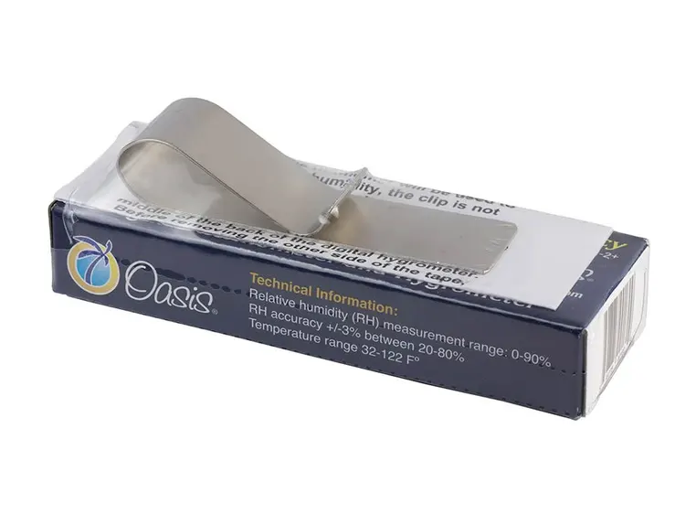 Oasis OH-2+ Digital hygrometer with case clip 