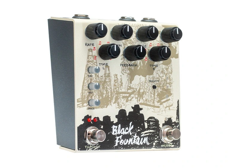 Old Blood Noise Black Fountain Stereo Cream finish 