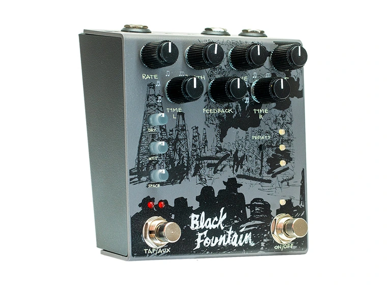Old Blood Noise Black Fountain Stereo Slate 