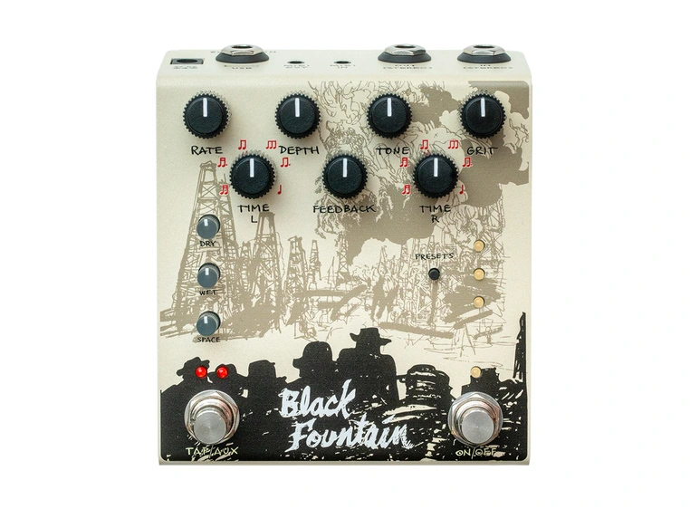 Old Blood Noise Black Fountain Stereo 
