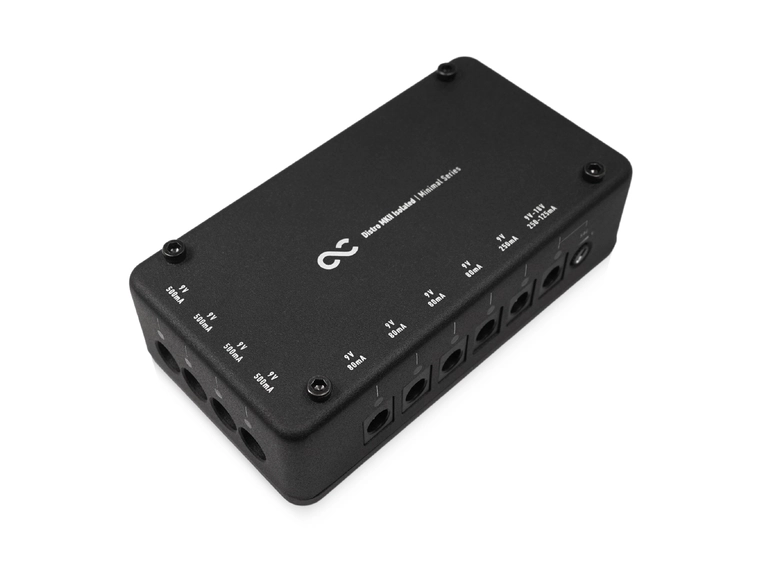 One Control Minimal Distro MKII Isolated Power Distributor, Black 