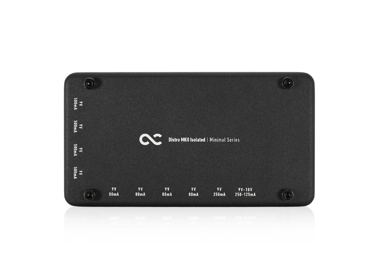 One Control Minimal Distro MKII Isolated Power Distributor, Black 