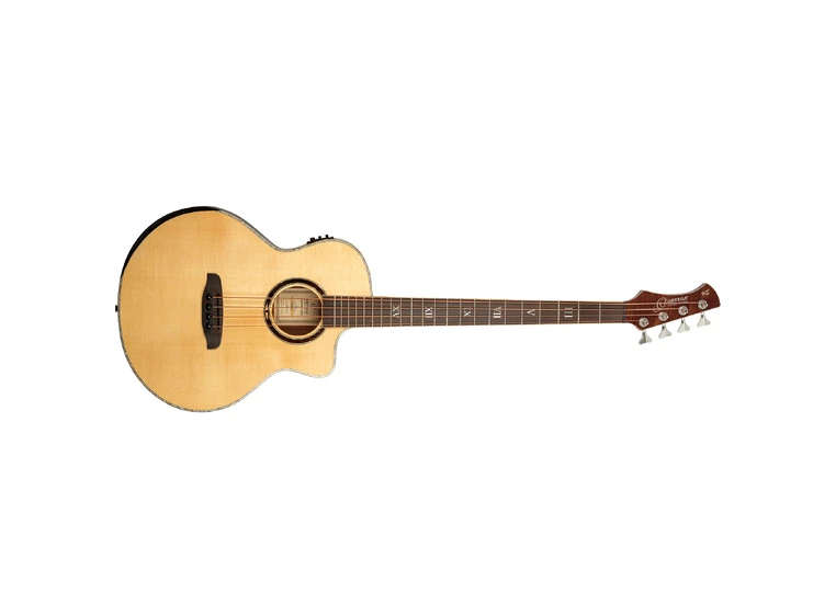 Ortega KTSM2-4 Akustisk bass m/mik Ken Taylor, Medium scale 