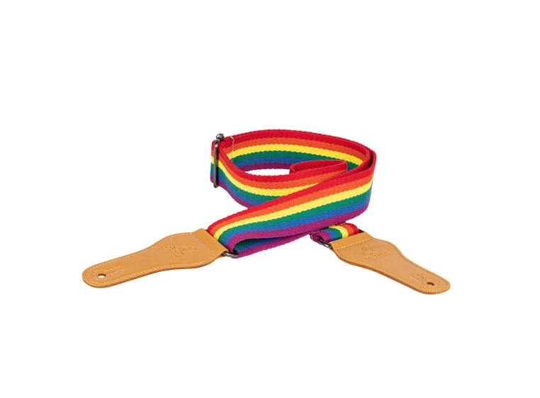 Ortega OCS-570U Cotton Ukulele Strap Creative Series, Pride 