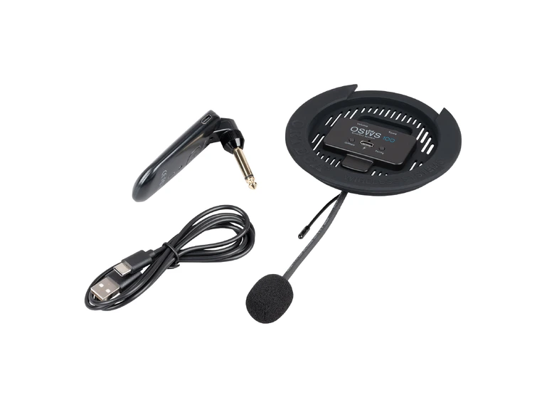 Ortega OSWS100 Digitalt trådløst system for akustisk gitar (stålstrenger) 