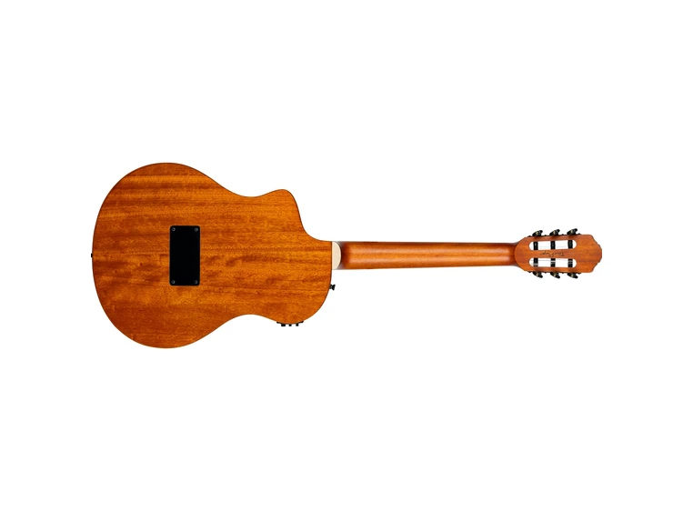 Ortega RTPDLX-FMA Nylonstr. gitar m/mik Thin body Slim neck 