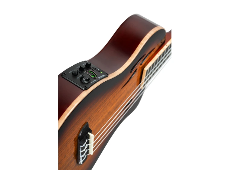Ortega RTPX-U-ACA Tenor ukulele med mik, Tourplayer 