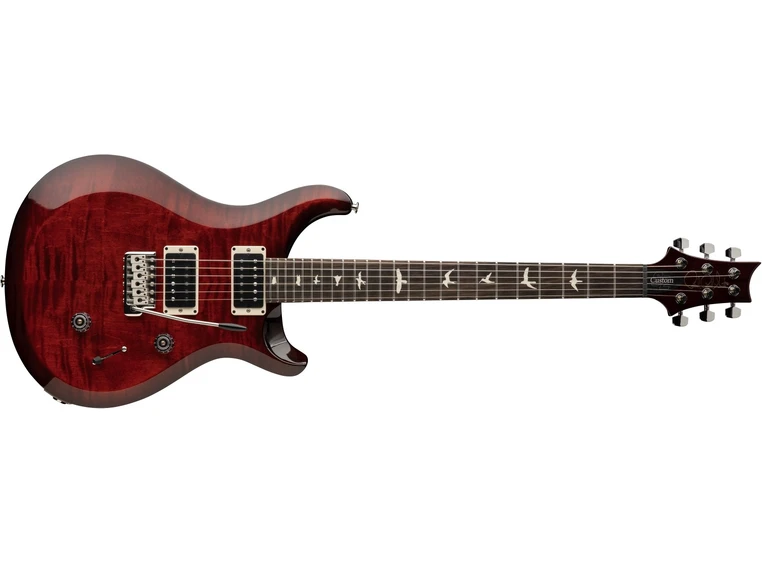 PRS S2-CUSTOM24-Fire Redburst Mahognikropp/hals, lønnetopp, palisander 