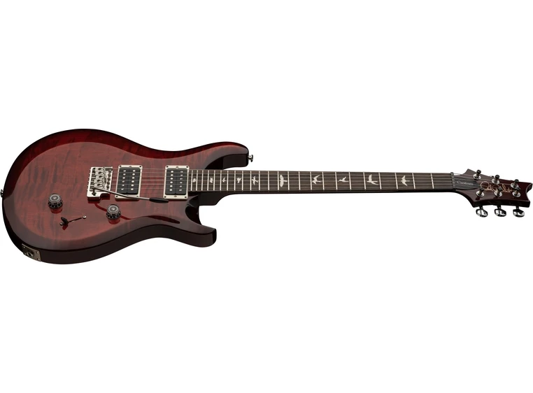 PRS S2-CUSTOM24-Fire Redburst Mahognikropp/hals, lønnetopp, palisander 