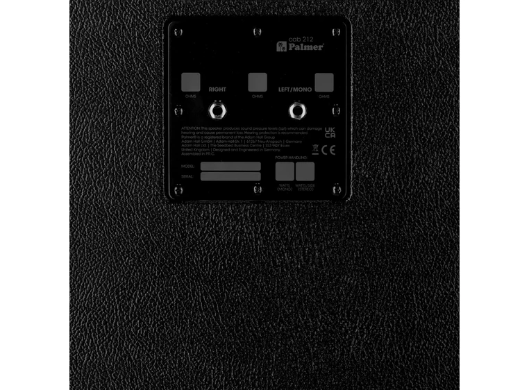 Palmer CAB 212 X Tomt Gitarkabinett 2x12, Closed Back 