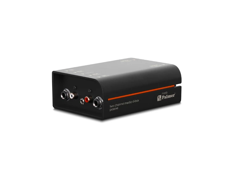 Palmer RIVER naab Passive 2-channel media DI box 