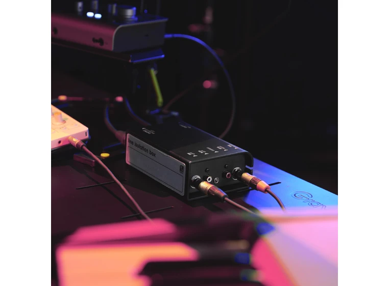 Palmer RIVER naab Passive 2-channel media DI box 