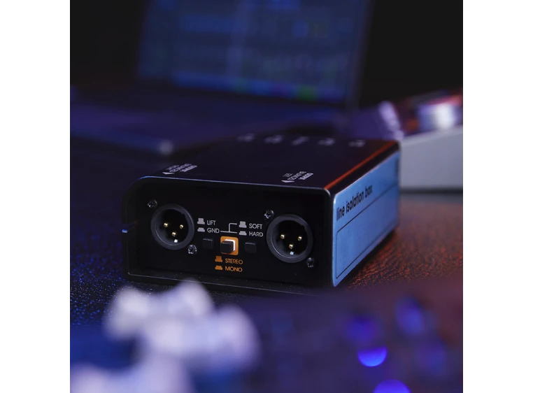 Palmer RIVER naab Passive 2-channel media DI box 