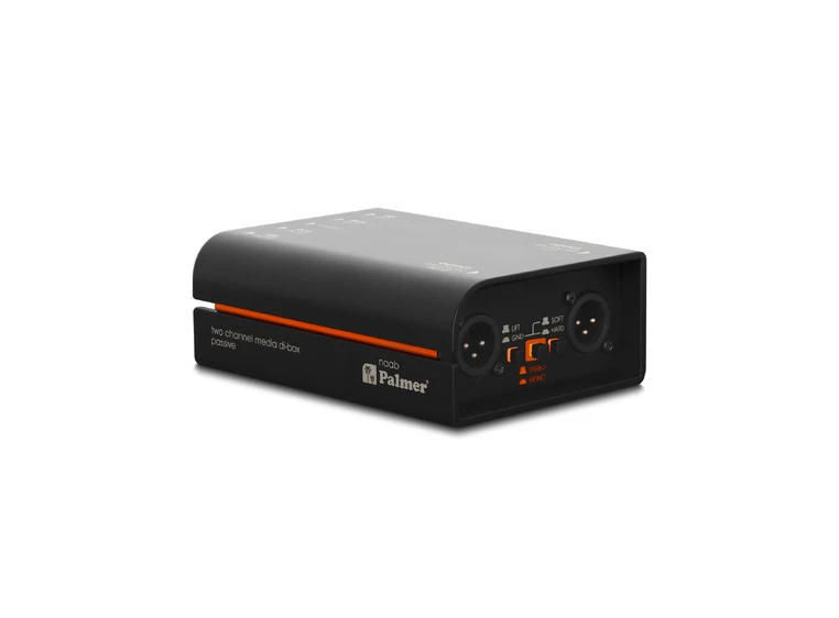 Palmer RIVER naab Passive 2-channel media DI box 