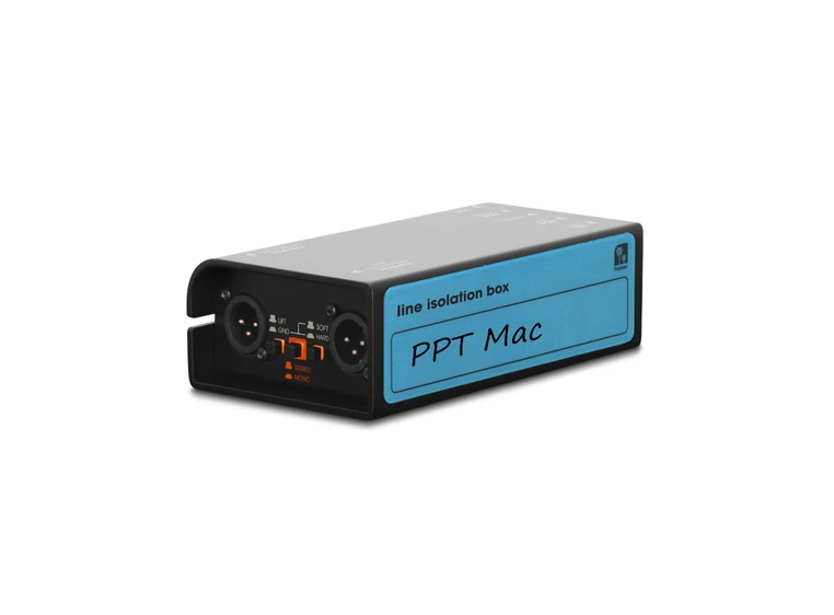 Palmer RIVER naab Passive 2-channel media DI box 