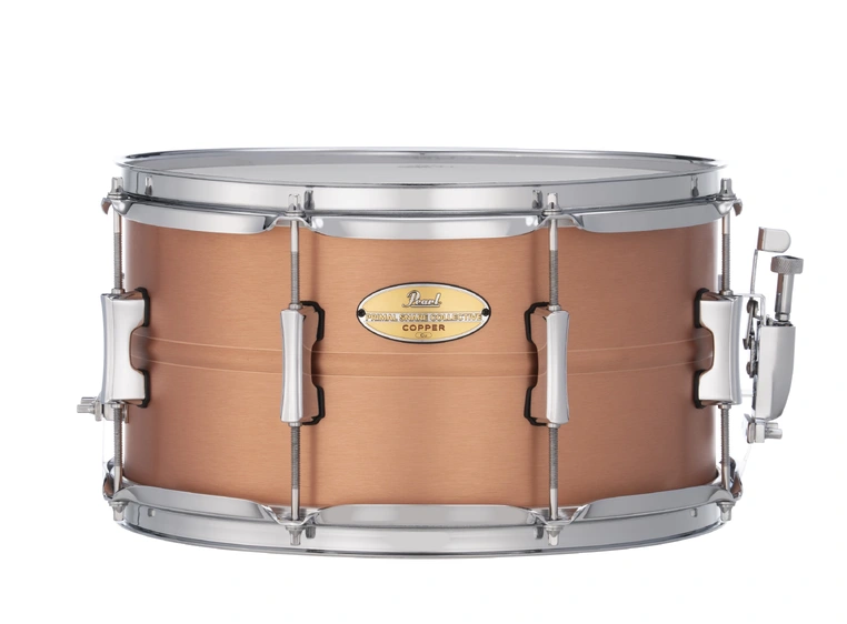 Pearl 13"x7" Copper Shell Snare Drum PSC1370C Brushed Copper Finish 