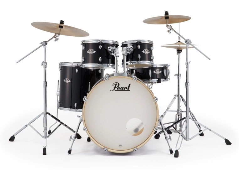Pearl Export 5pc Trommesett Jet Black 
