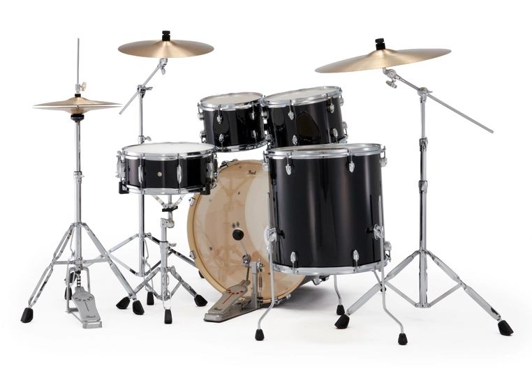 Pearl Export 5pc Trommesett Jet Black 