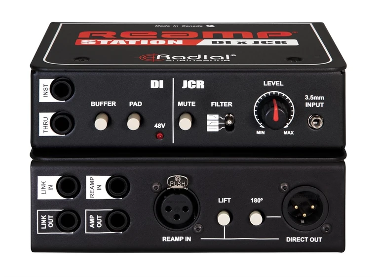 Radial Reamp Station Aktiv DI-Box 