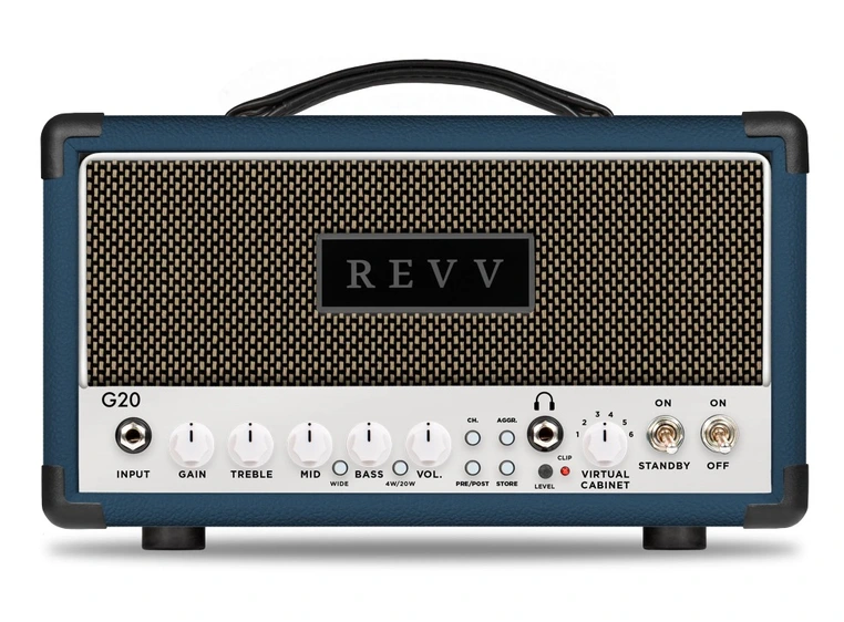 Revv G20 Rørtopp Headshell Navy Blue 