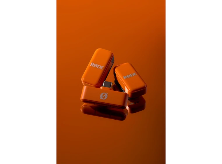 Røde Wireless Micro (USB-C, Orange) Ultra-Compact Wireless Mic System 