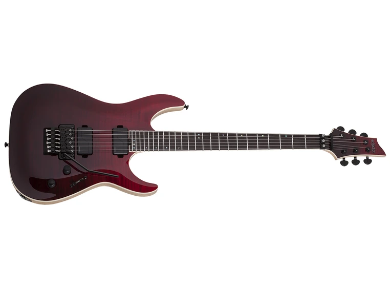 Schecter C-1 Floyd Rose SLS Elite Bloodburst 