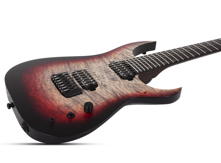 Schecter KM-7 MK-III PRO (USA) BLC BURL 