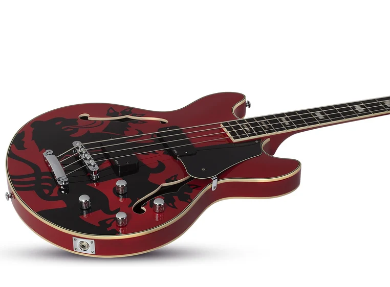 Schecter Simon Gallup Corsair bass Signature 