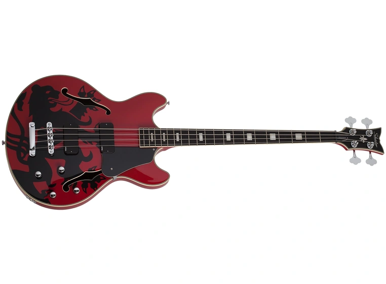 Schecter Simon Gallup Corsair bass 