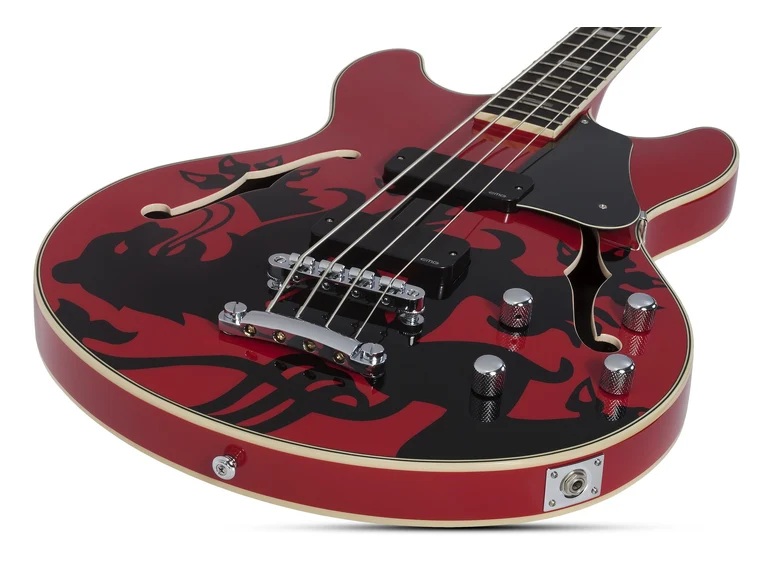 Schecter Simon Gallup Corsair bass 
