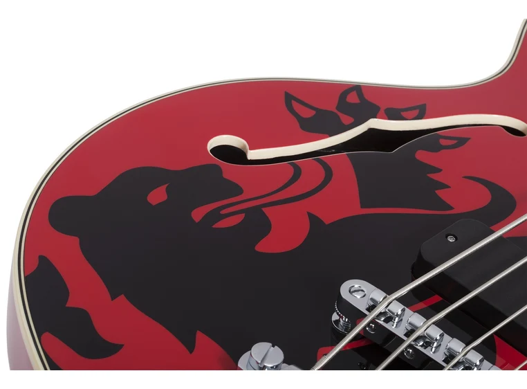 Schecter Simon Gallup Corsair bass 