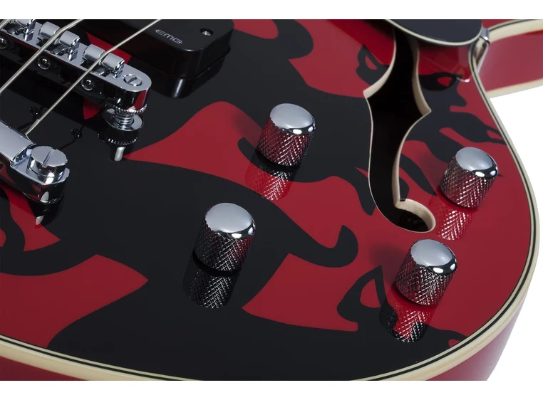 Schecter Simon Gallup Corsair bass 