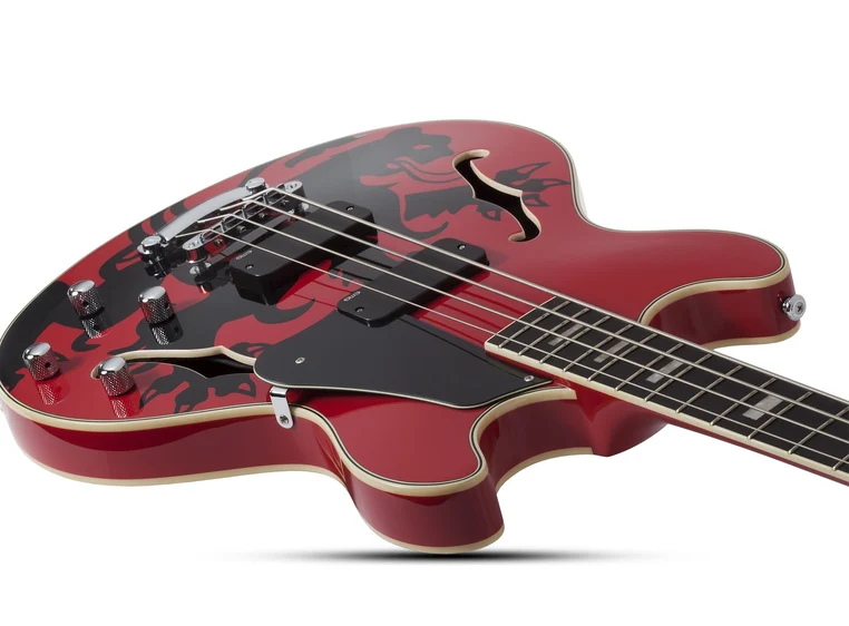 Schecter Simon Gallup Corsair bass 