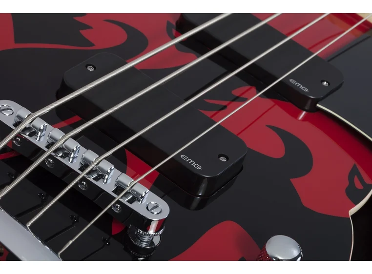 Schecter Simon Gallup Corsair bass 