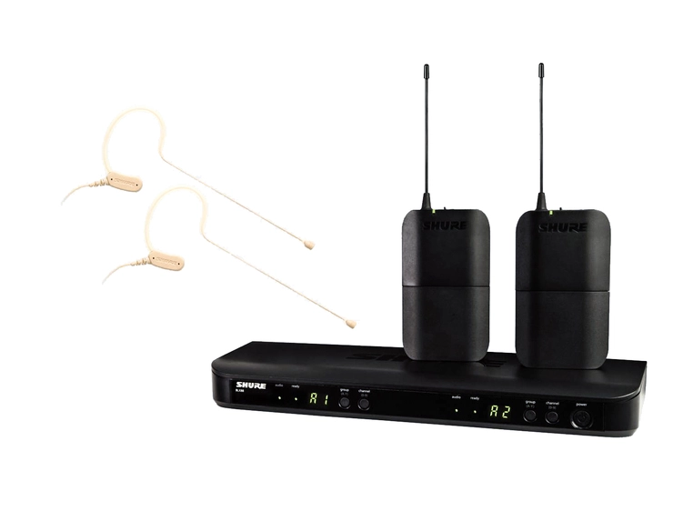 Shure BLX188 Dual headset system 2xMX153 S8 (823-832 MHz) 
