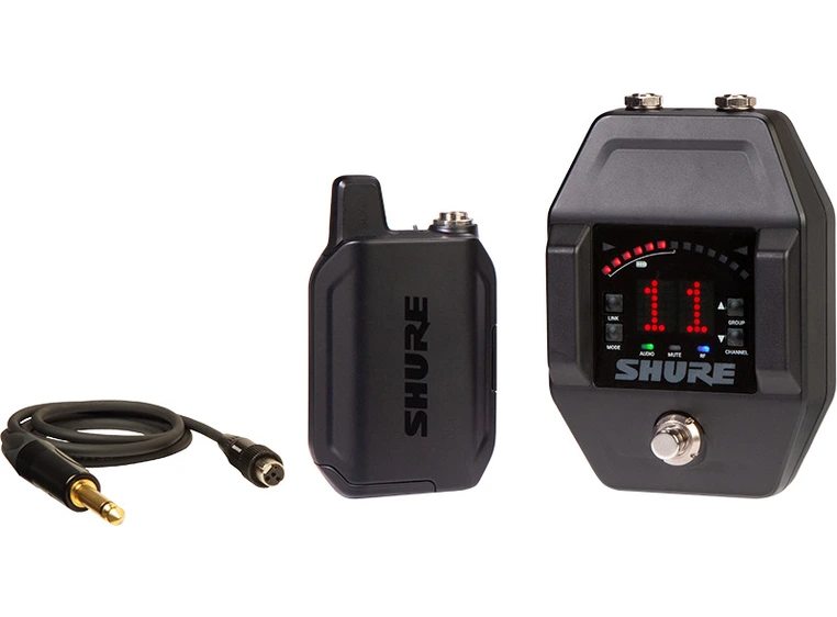 Shure GLXD16+ Gitarpedal-system 2.4 / 5.8 GHz 