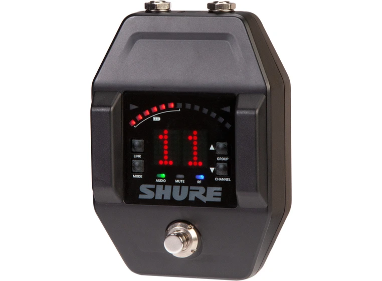 Shure GLXD16+ Gitarpedal-system 2.4 / 5.8 GHz 