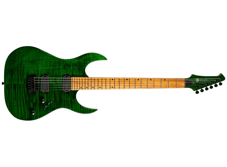 Spira Guitars S-450 Transparent Green 