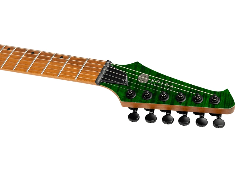 Spira Guitars S-450 Transparent Green 