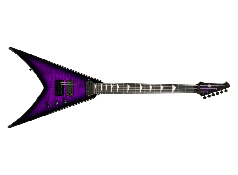 Spira Guitars V-500 Trans Purple 
