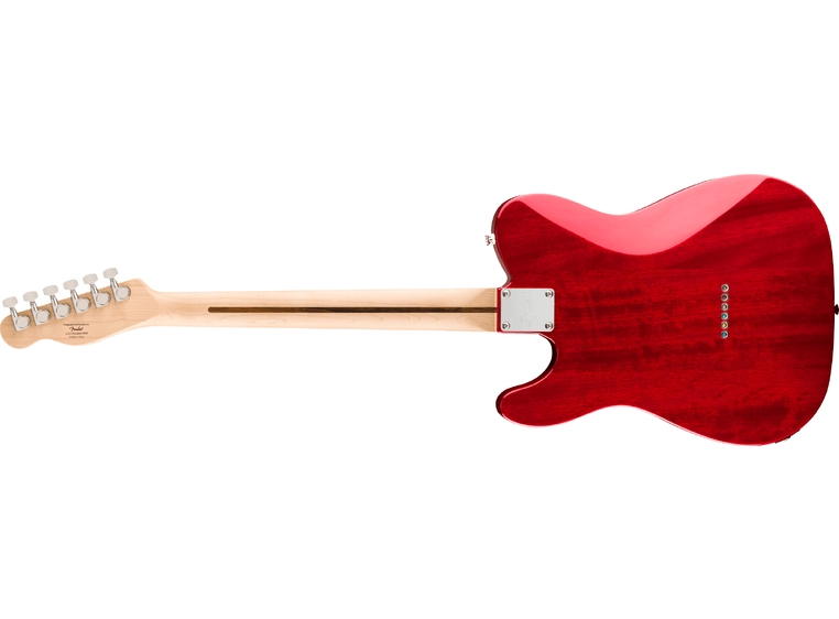 Squier Affinity Telecaster FMT SH LF, Crimson Red Transparent 