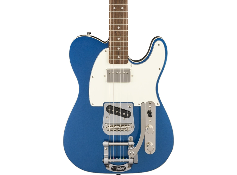 Squier Classic Vibe Custom Telecaster SH, Parchment Pick, Lake Placid Blue 