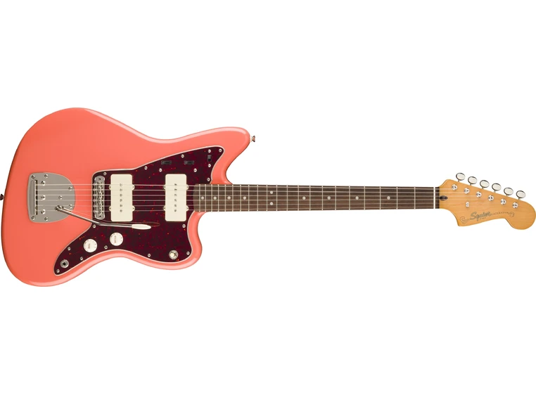 Squier Classic Vibe '60s Jazzmaster Laurel, Tortoishell Pick, Tahitian Coral 