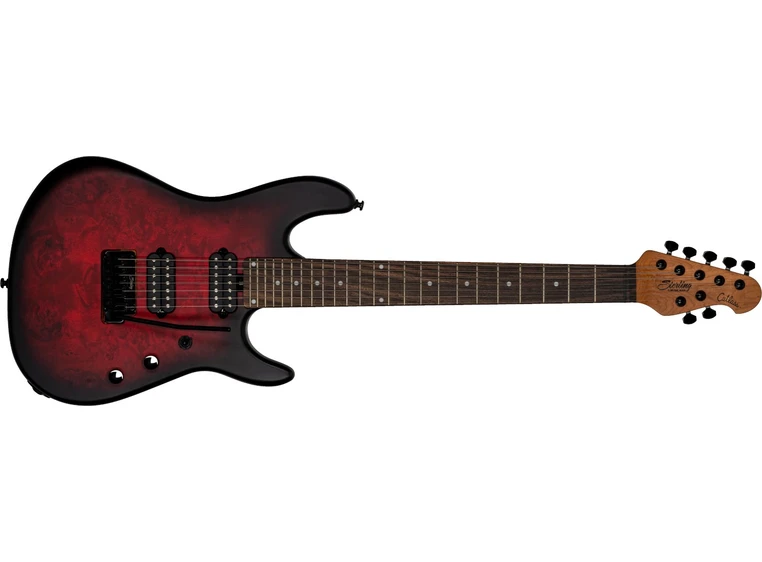Sterling by Music Man Richardson7 Dark Scarlet Burst Satin 