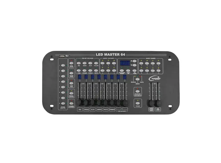TRANSCENSION LED Master 64 kontroller Patchbar 