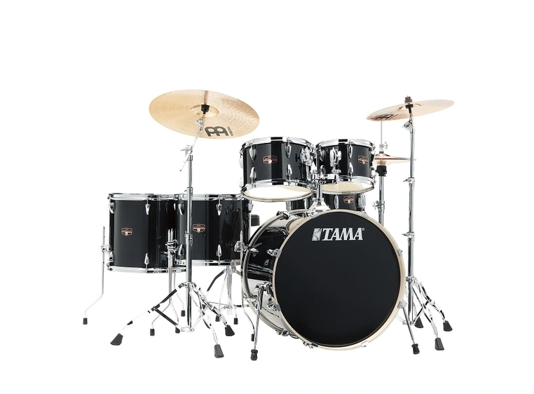 Tama IP62H6WC-HBK Imperialstar 6-del 22 Komplett sett m.cymb., Hairline Black 