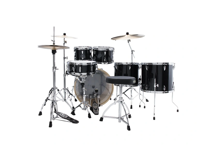 Tama IP62H6WC-HBK Imperialstar 6-del 22 Komplett sett m.cymb., Hairline Black 